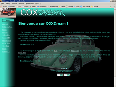 Site COXDream-Version2